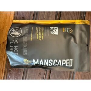 Manscaped Crop Mop Ball Butt Body Wipes 15 Count Individually Wrapped MS-CMP-15